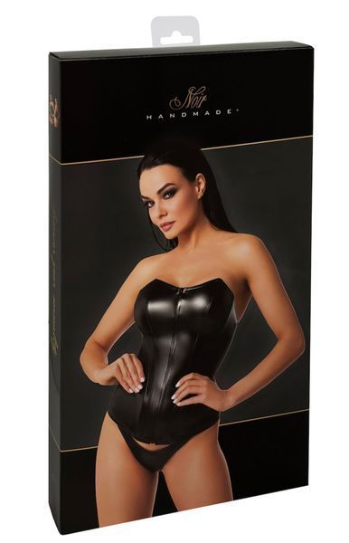 Корсет Noir Handmade F334 Powerwetlook corset - XXL SX2018 фото