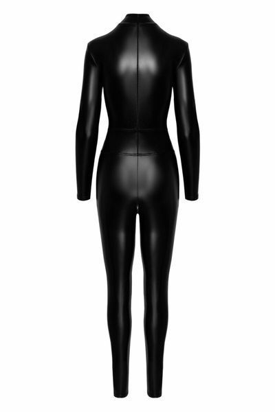 Комбінезон Noir Handmade F319 Caged, L, під латекс, довгий рукав, з доступом, кільце на поясі SX0347 фото