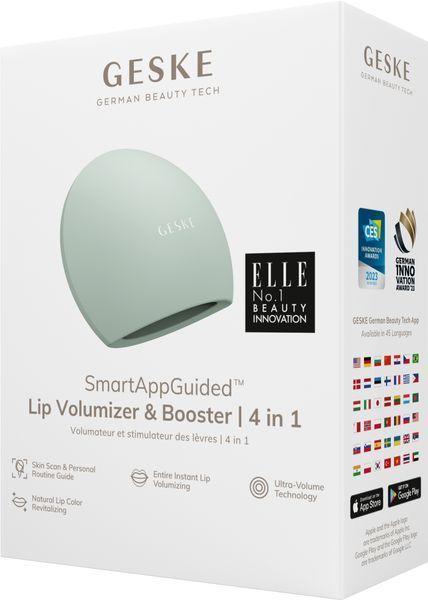 Пристрій для збільшення обʼєму губ GESKE Lip Volumizer&Booster 4в1 Big green HB0234 фото