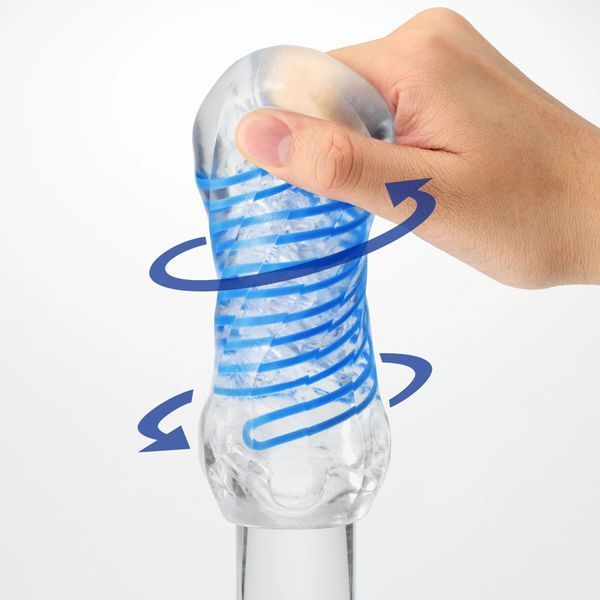 Мастурбатор Tenga Spinner DX 03 Steps, з пружною стимулювальною спіраллю всередині, потужний вплив SX2735 фото