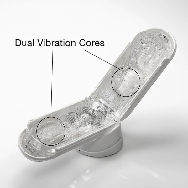 Мастурбатор Tenga Flip Zero Gravity Electronic Vibration White SX3178 фото