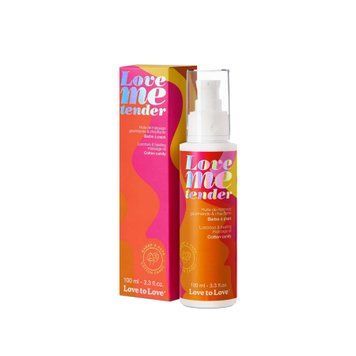 Розпродаж!!! Масажна олія Love To Love - Love Me Tender Cotton candy, 100 мл (термін 03.2027) SO1390-R фото