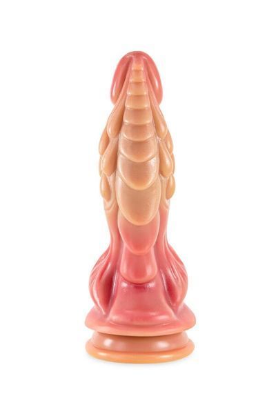 Фентезійний фалоімітатор Kong Silicone The Dragon, довжина 21,5 см, діаметр 6,2 см, для фістингу SO9938 фото