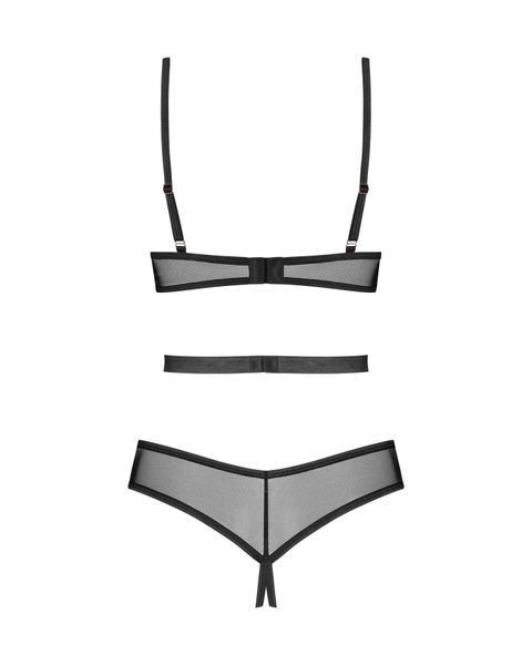 Боді Obsessive Euridia crotchless teddy M/L SX3575 фото