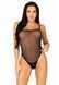Еротичне боді Leg Avenue Cami bodysuit with thong Black S/M, на бретелях SO9166 фото 1