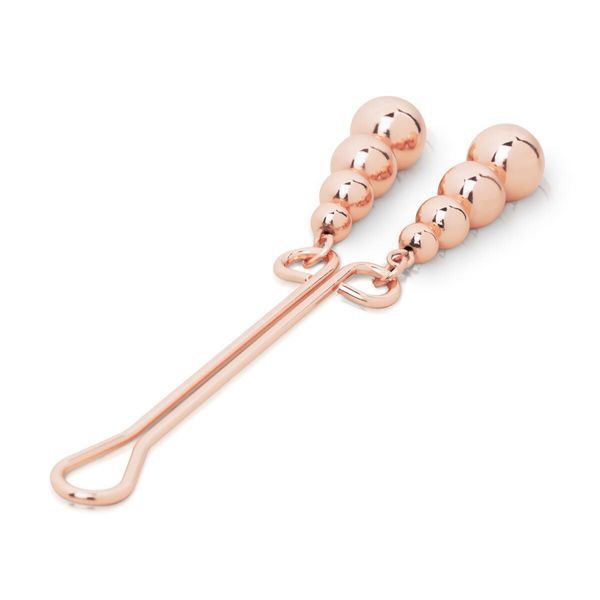 Затискач для клітора Rosy Gold - Clitoris Clamp - Subtle Weight SX3899 фото