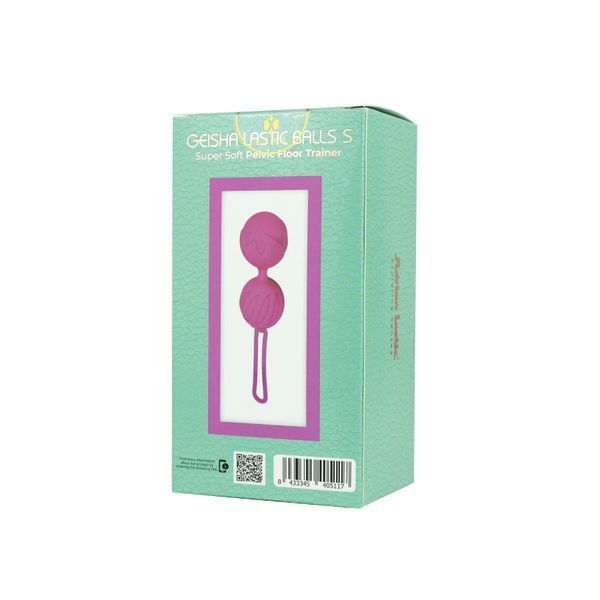 Вагінальні кульки Adrien Lastic Geisha Lastic Balls Mini Magenta (S), діаметр 3,4 см, вага 85 г AD40511 фото