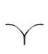 Трусики Noir Handmade P014 Dominae PVC panty with silver clasp XL SX4226 фото 5