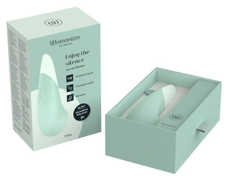 Мінівібратор Womanizer Vibe Sage, 3 авторежими + 10 рівнів інтенсивності SX2146 фото