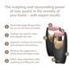 Ролер-масажер для обличчя з рожевим кварцом GESKE SmartAppGuided Rose Quartz Roller 5in1 gray HB0643 фото 8