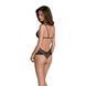 Боді Passion AMBERLY BODY black, L/XL, відкрита спина, низ стрінги SX0455 фото 2