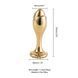 Металева анальна пробка LOCKINK SEVANDA Pearl Rose-shape Anal Plug, зі штучною перлиною SX0888 фото 5