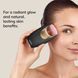 Ролер-масажер для обличчя з рожевим кварцом GESKE SmartAppGuided Rose Quartz Roller 5in1 gray HB0643 фото 4