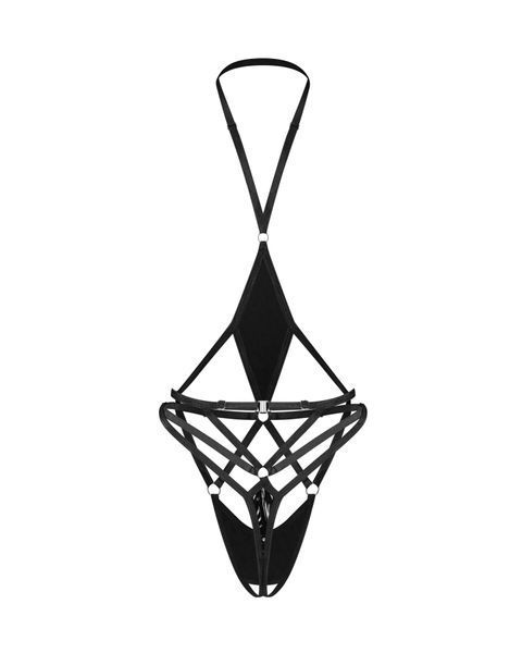 Боді Obsessive Keira Lise crotchless teddy L/XL SX3095 фото