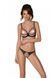 Еротичний комплект Passion MARINA SET WITH OPEN BRA, XXL/XXXL, beige, відкриті чашки SO9734 фото 1