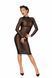 Сукня з мокрим ефектом Noir Handmade F182 Classic dress made of elastic tulle, S SX0047 фото 3