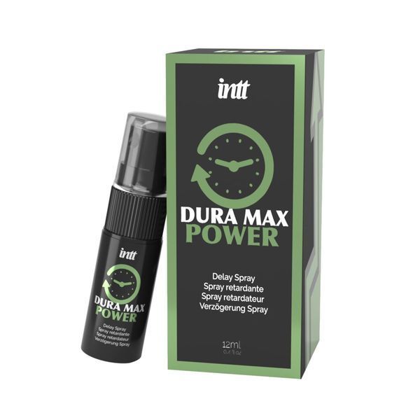 Пролонгатор-спрей Intt Dura Max Power (12 мл) з охолоджувальним ефектом, без лідокаїну, з пантенолом SX1270 фото
