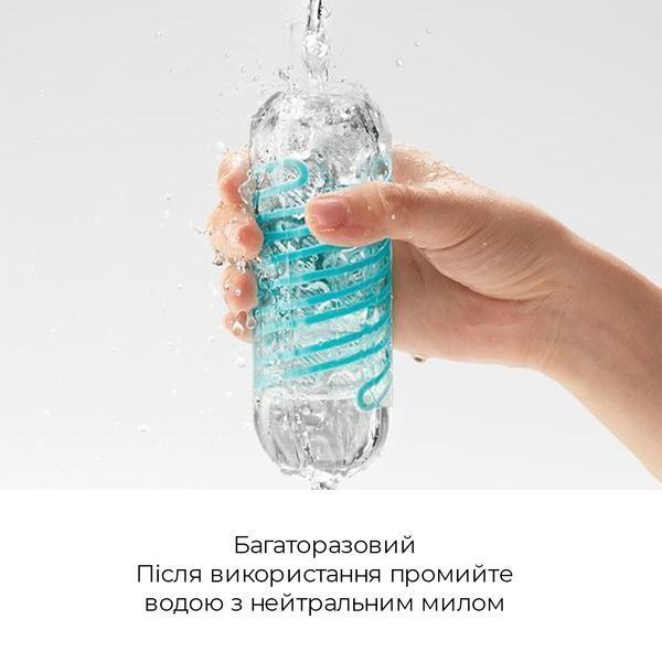 Мастурбатор Tenga Spinner 04 Pixel Cool Edition з пружною стимулювальною спіраллю всередині SO5127 фото