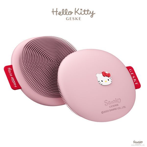 Щітка для обличчя GESKE Facial Brush 3в1 by Hello Kitty pink HB0238 фото