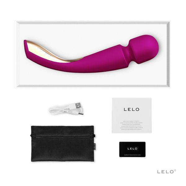 Вібромасажер LELO Smart Wand 2 Medium Deep Rose SO8098 фото