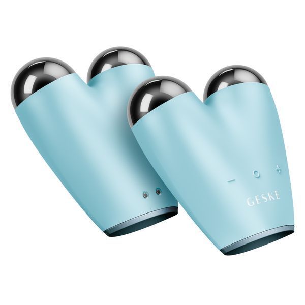Мікрострумовий підтягувач шкіри обличчя GESKE MicroCurrent Face-Lifter 6в1 turquoise HB0136 фото