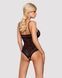Мереживне боді з доступом Obsessive 818-TED-1 teddy 2XL/3XL, чорне SO9022 фото 2