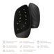 Очищувальна щітка для обличчя GESKE Sonic Thermo Facial Brush&Face-Lifter 8в1 gray HB0086 фото 2