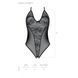 Боді з ажурним декором та відкритим кроком Passion URSULA BODY XXL/XXXL, black SO5831 фото 5